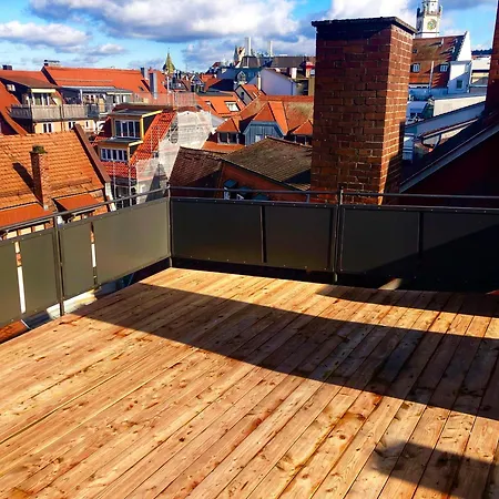 Apartmán Dachgeschosswohnung Im Herzen Von *